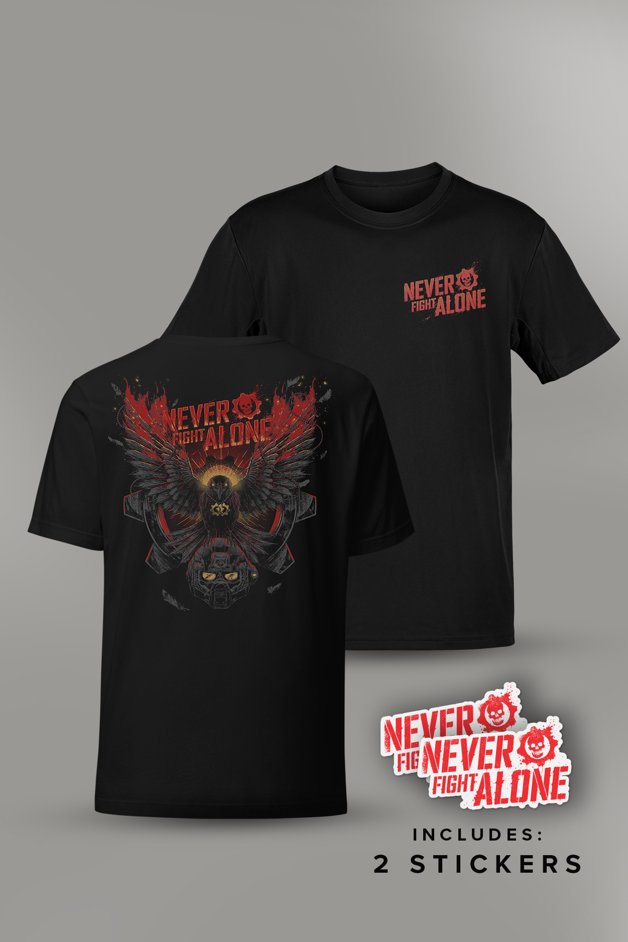 Gears of War Never Fight Alone Tee - Main Image