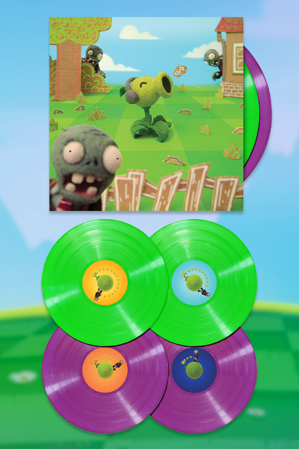 Plants vs Zombies 2xLP