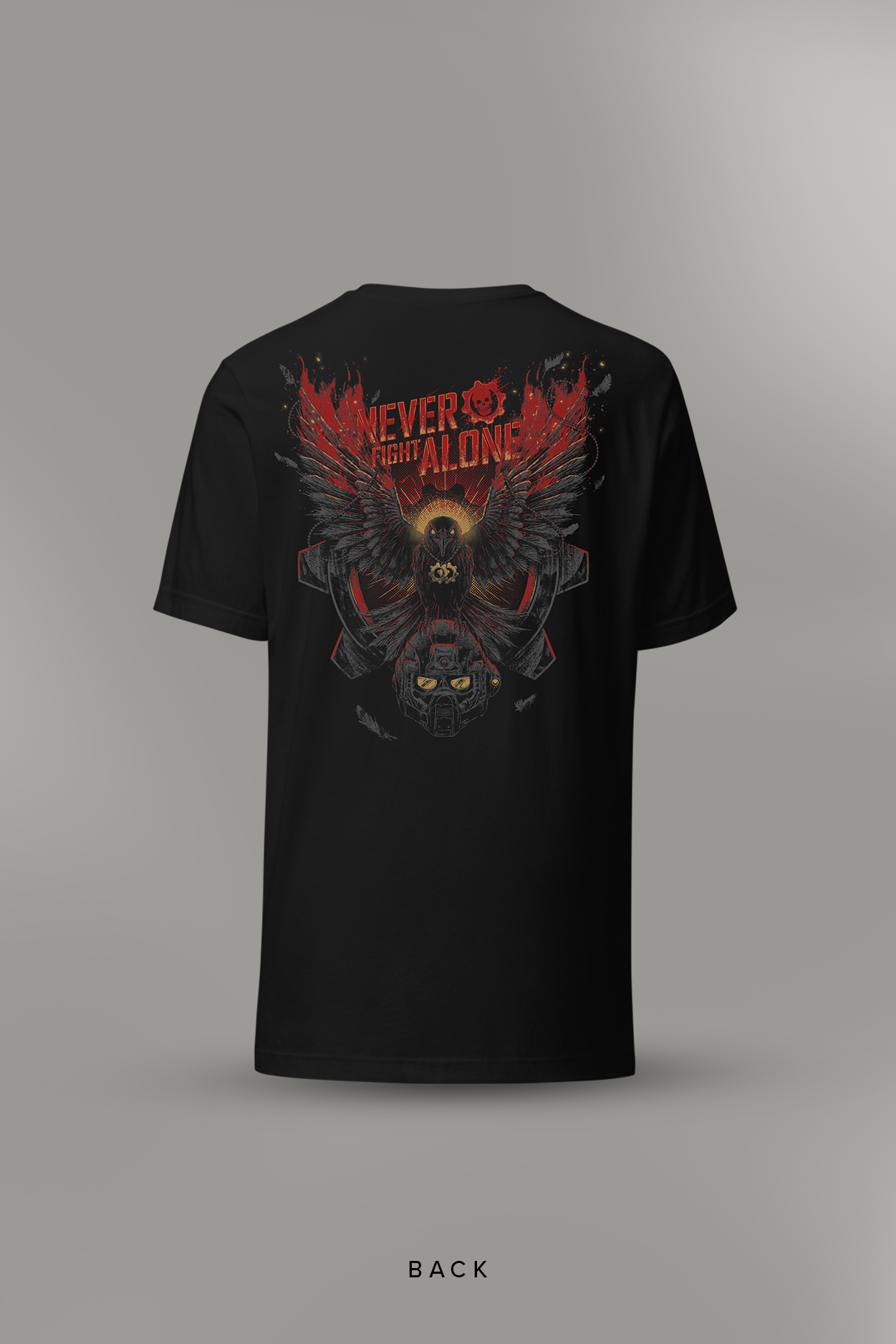 Gears of War Never Fight Alone Tee