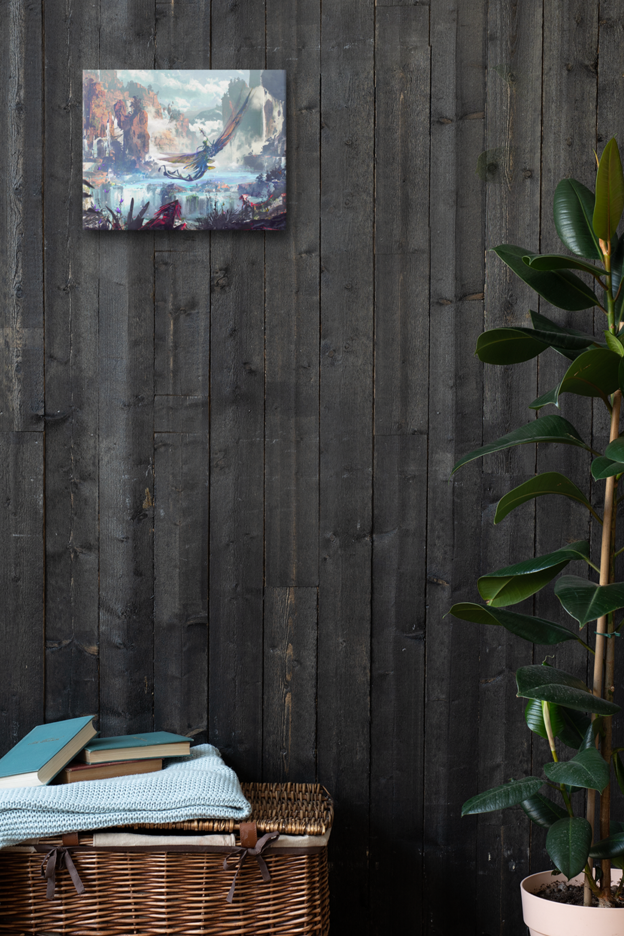 Guild Wars 2 Expansion 6 Key Art Canvas Print