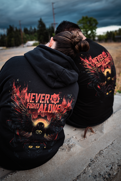 Gears of War Never Fight Alone Hoodie