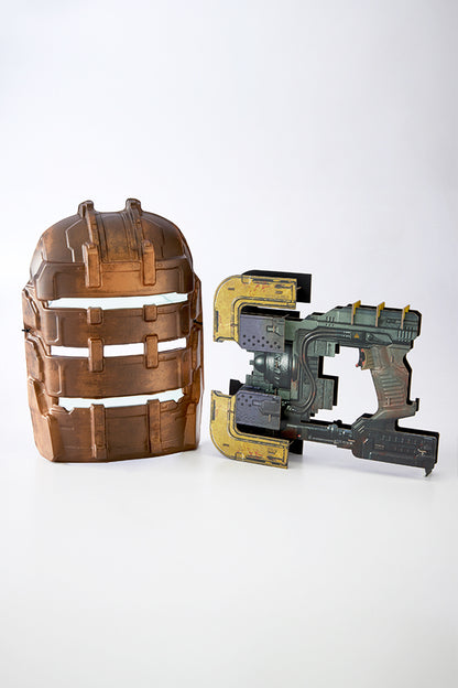 Dead Space Isaac Clarke Mask and Plasma Cutter Set