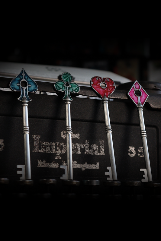 Resident Evil 2 - Set of Card Suit Keys by Fanattik