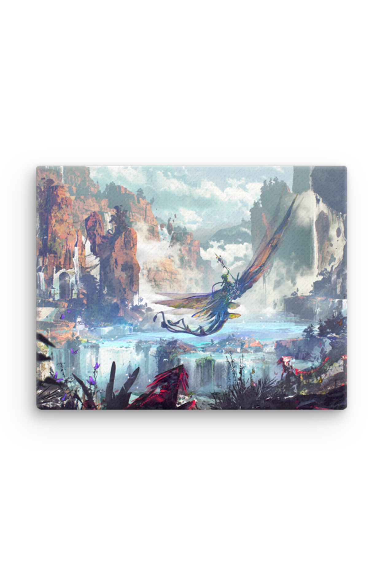 Guild Wars 2 Expansion 6 Key Art Canvas Print