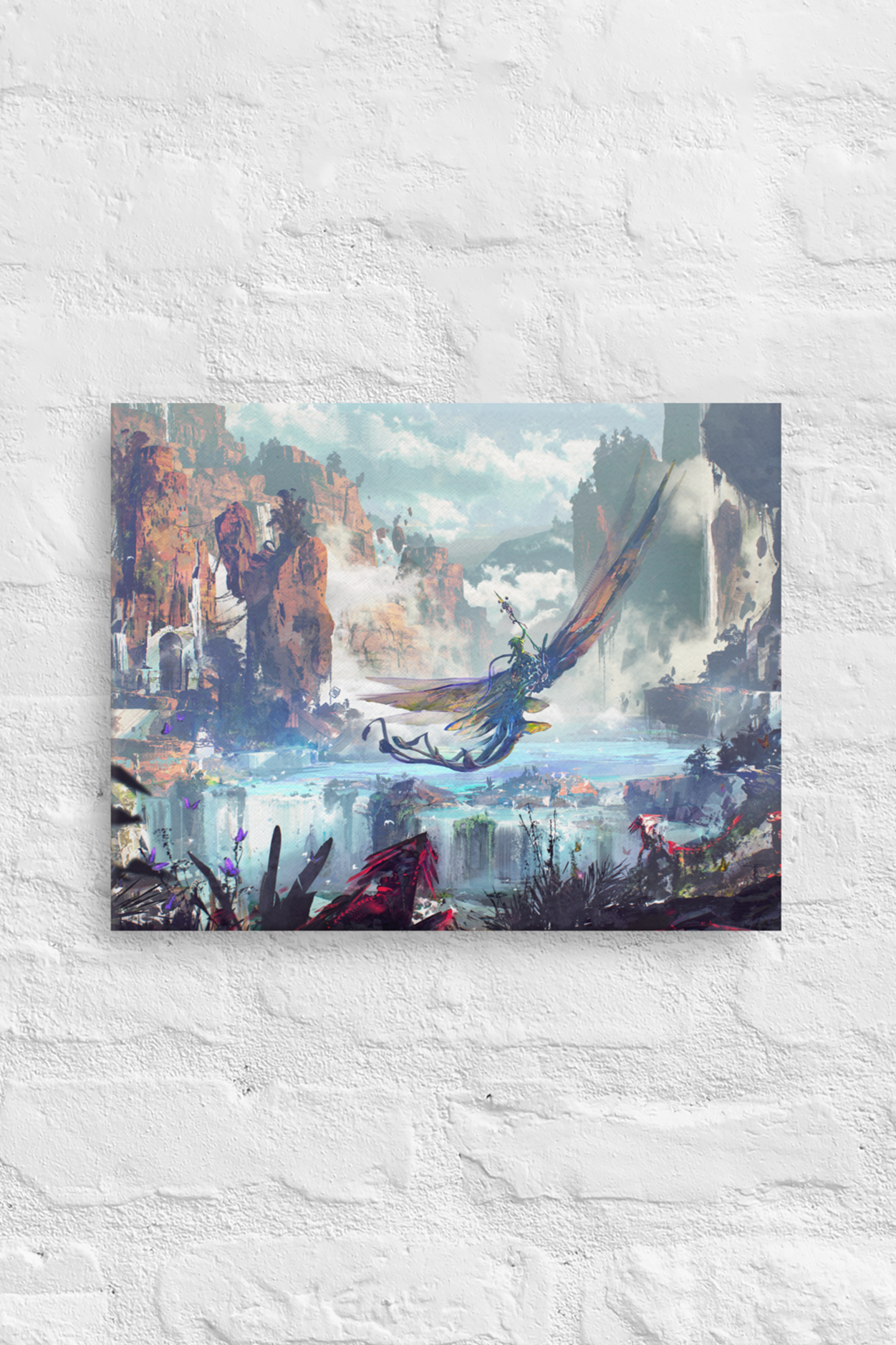 Guild Wars 2 Expansion 6 Key Art Canvas Print