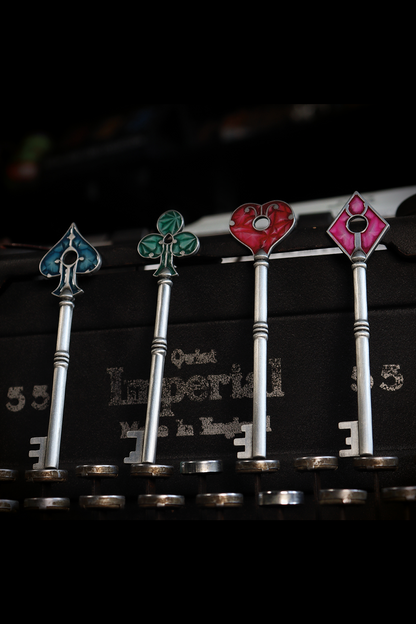 Resident Evil 2 - Set of Card Suit Keys by Fanattik