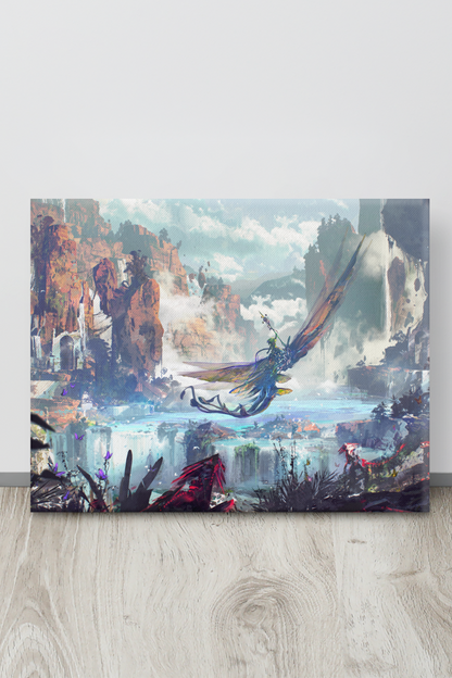 Guild Wars 2 Expansion 6 Key Art Canvas Print