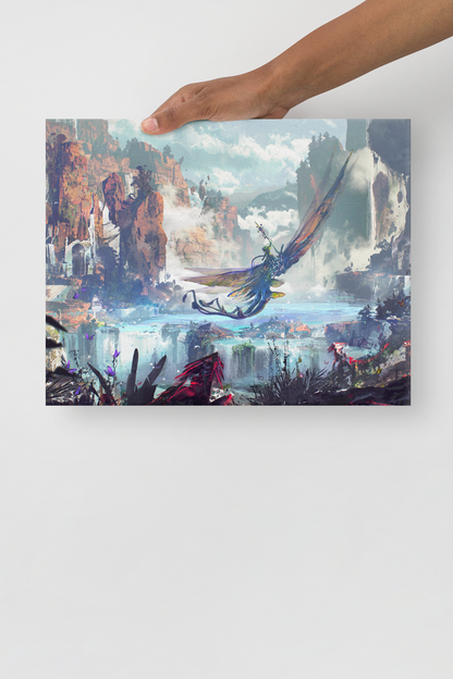 Guild Wars 2 Expansion 6 Key Art Canvas Print