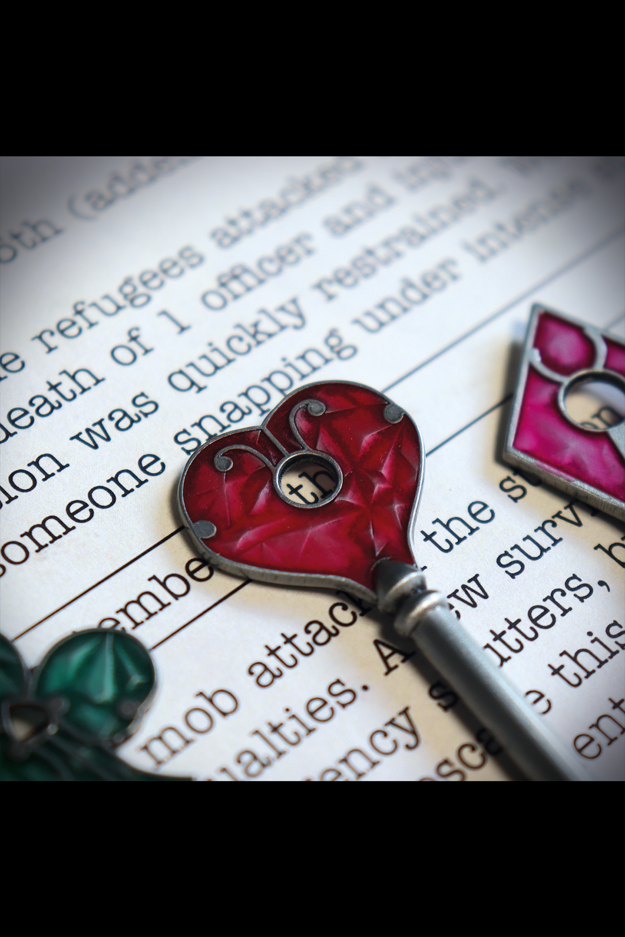 Resident Evil 2 - Set of Card Suit Keys by Fanattik