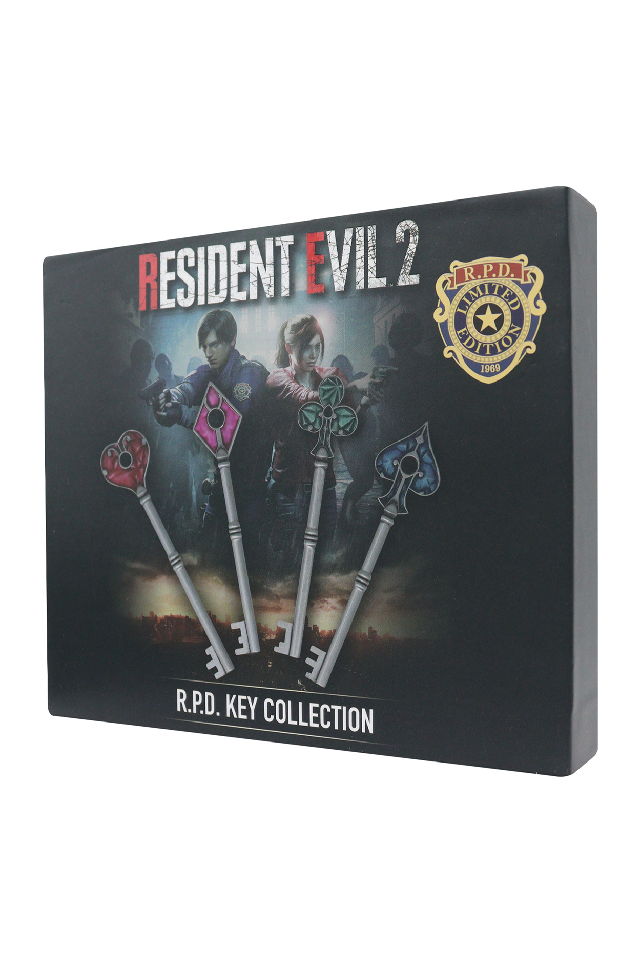 Resident Evil 2 - Set of Card Suit Keys by Fanattik
