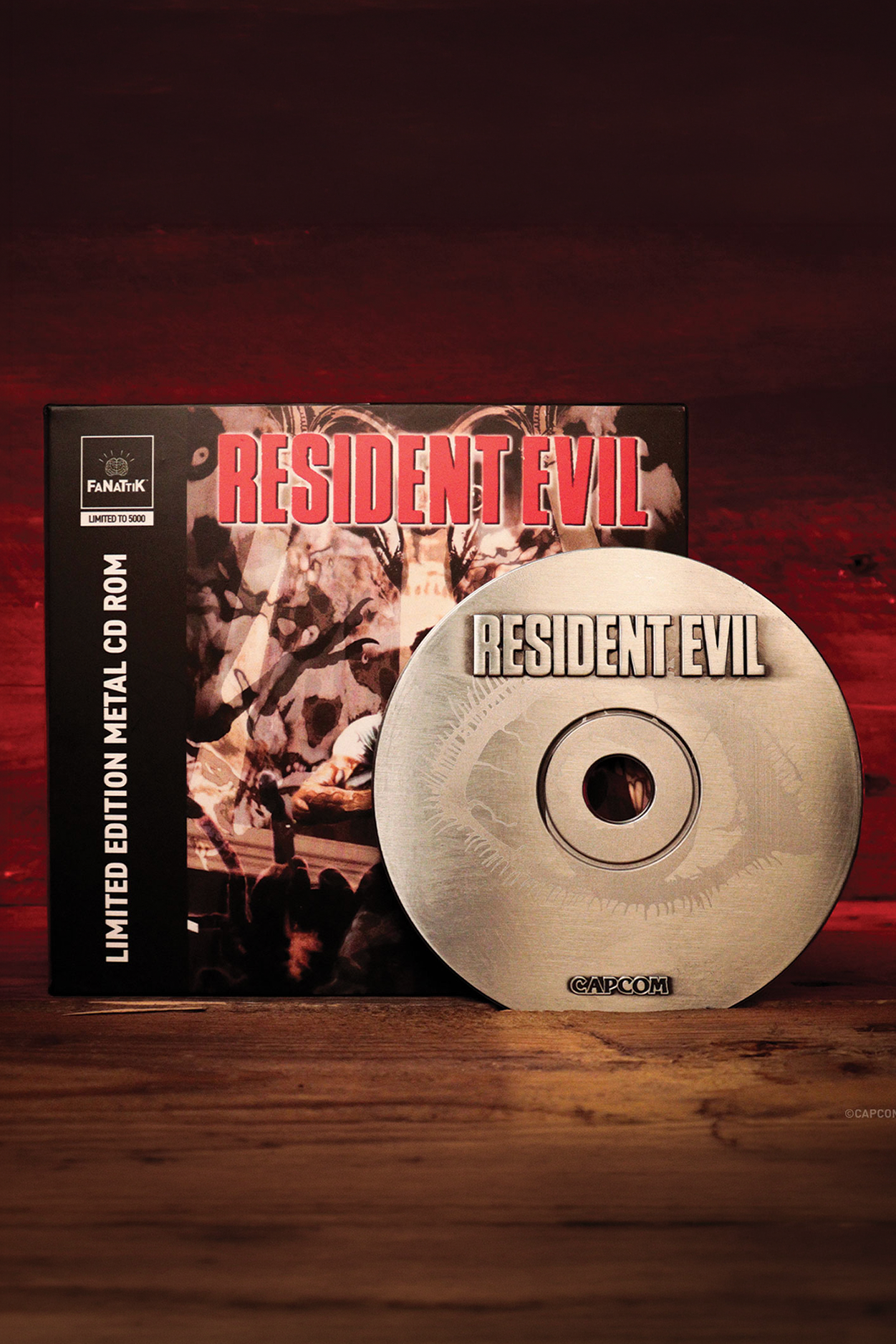 Resident Evil – 30th Anniversary Limited Edition CD-ROM Replica by Fanattik