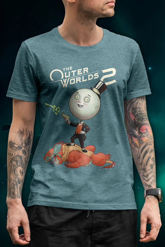 The Outer Worlds 2 The Moon Man Tee