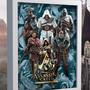 Image shows Assassins Creed 15th Anniversary Lithograph Set facing at an angle. The Assassins Creed 15th Anniversary Lithograph Set brings some of the main protagonists throughout the game’s history. The 6 lithographs capture the breathtaking stories that each of those games tells and come in a brilliantly illustrated box.