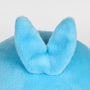 Image shows the Temtem Platypet Plush's forehead zoomed in. Product features two points of fur that sit just above and in between the eyes in a V shape. 